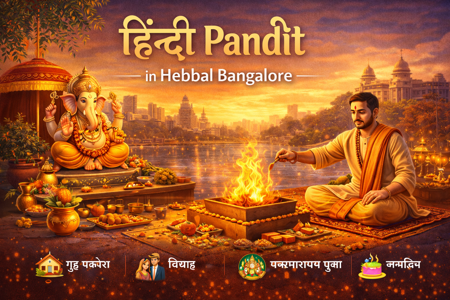 Hindi Pandit in Hebbal Bangalore