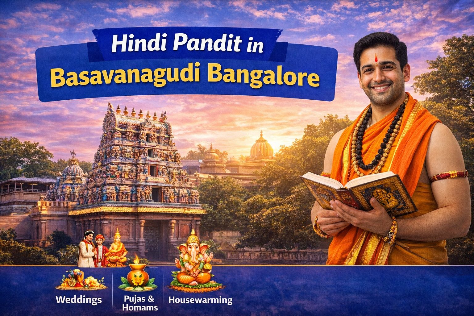 Hindi Pandit in Basavanagudi Bangalore