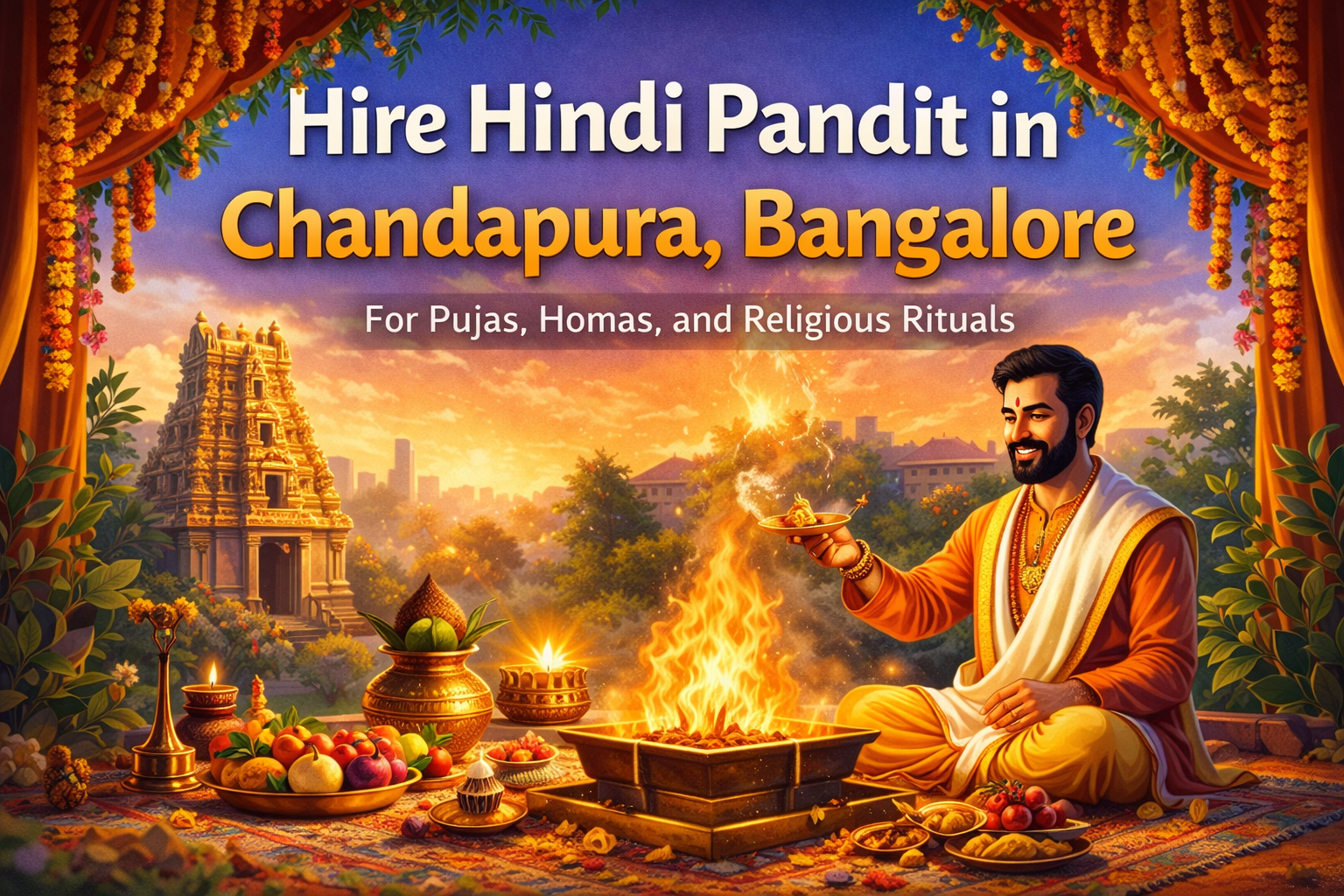Hindi pandit in Chandapura Bangalore