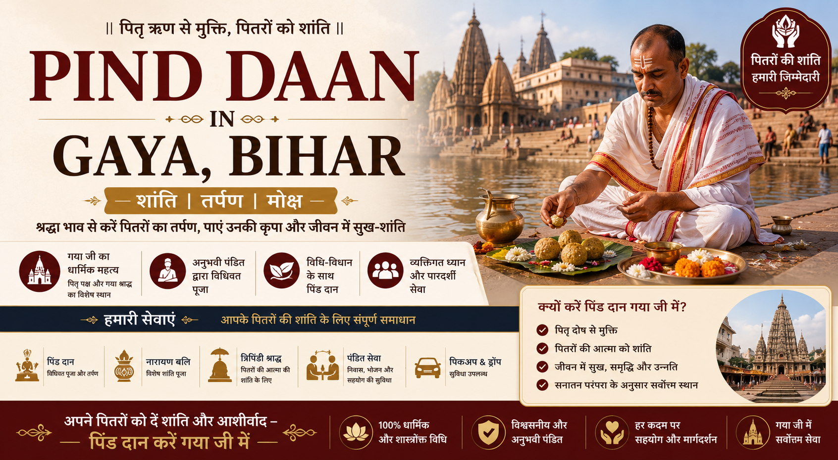 Pind Daan in Gaya Bihar