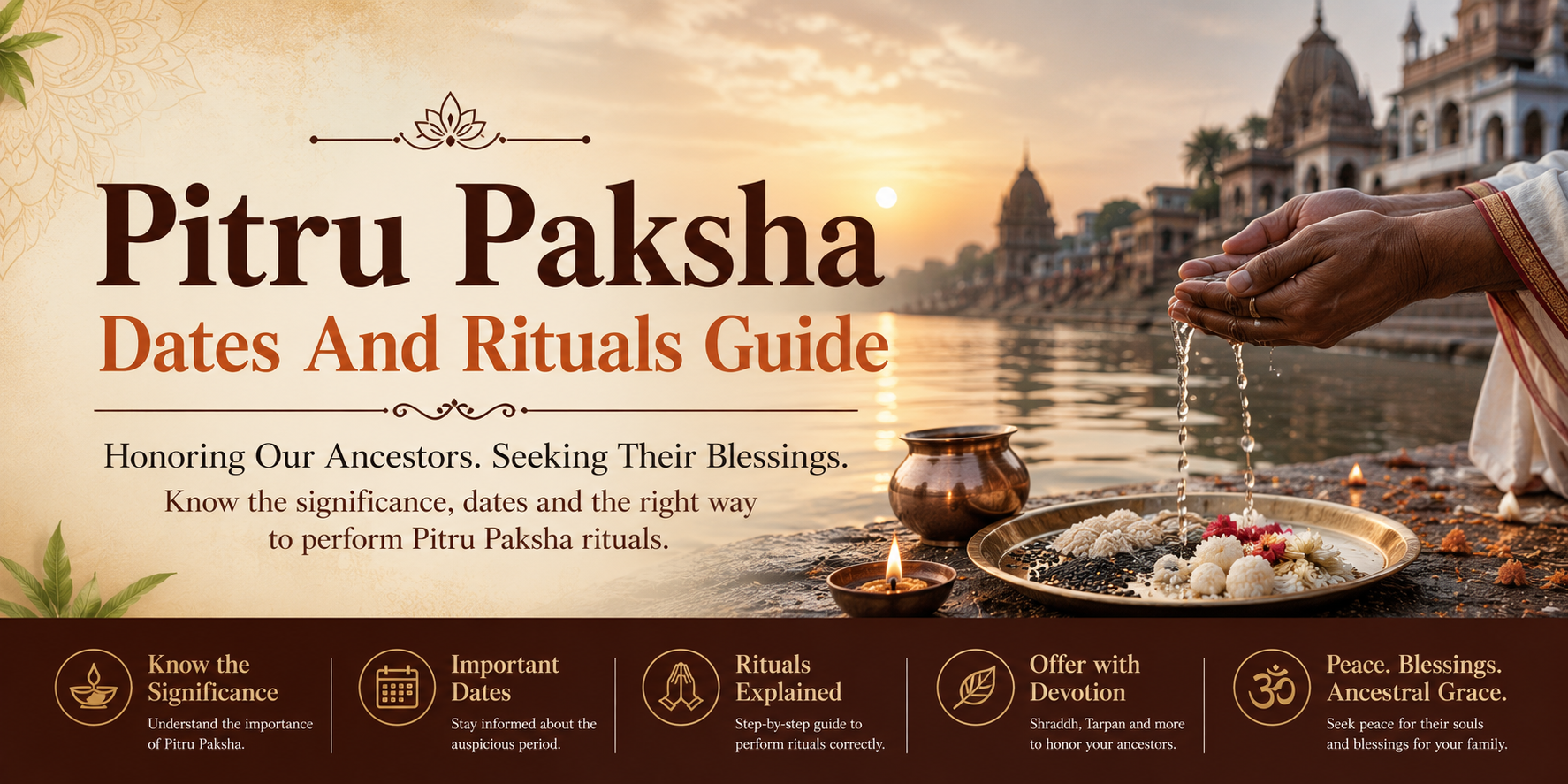 Pitru Paksha 2026 Dates And Rituals Guide