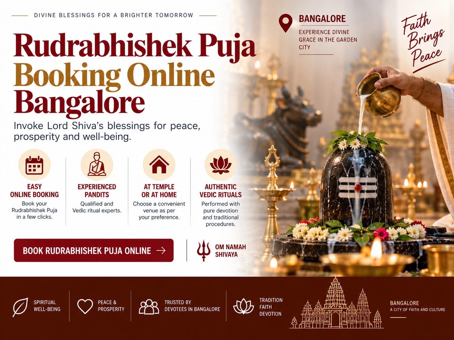 Rudrabhishek Puja Booking Online Bangalore